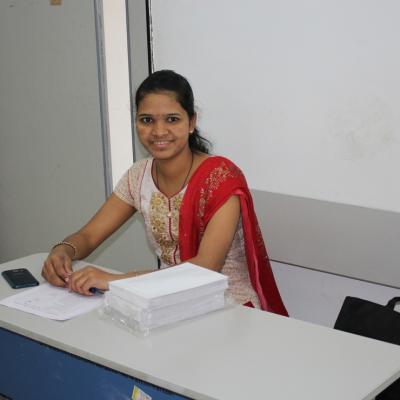 Registration Desk Pushpa Madam