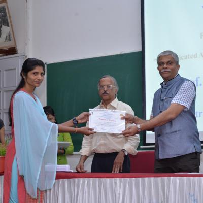Participant Receiving Certificate 19