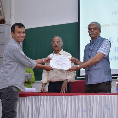 Participant Receiving Certificate 20