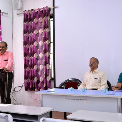 Welcome Speech by Mr. Pradeep Kharade - Course Coordinator